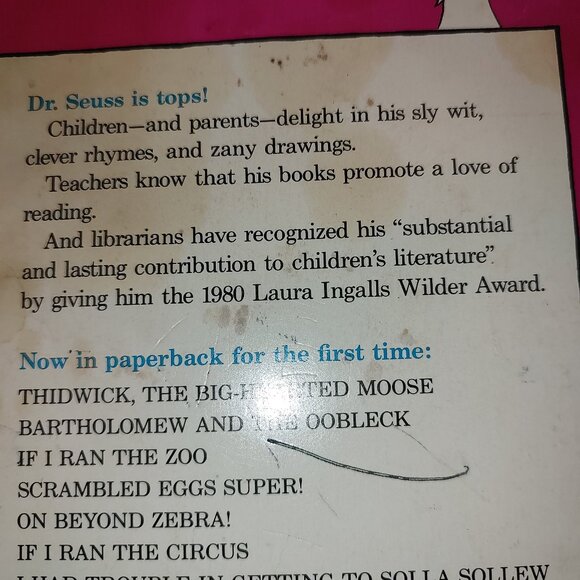 1953 Dr. Seuss Book: Scrambled Eggs Super! PC-AS IS - Picture 3 of 11